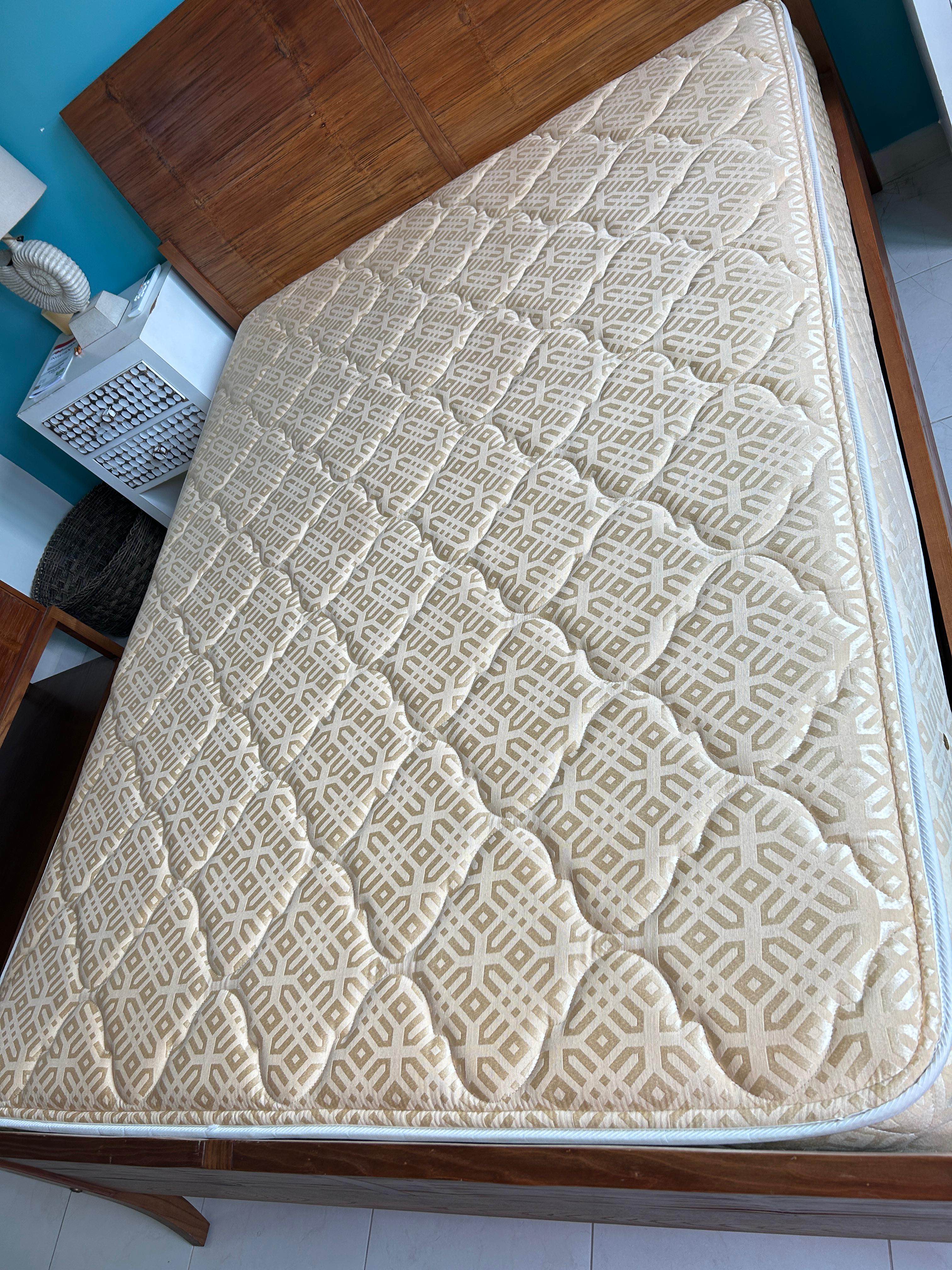 Colchón después de la limpieza